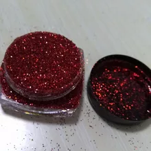 5 г/банка красный голографический блеск ультра тонкий. 008, полимерные материалы, Радужные Блестки, свободные блестки, блестки для ногтей