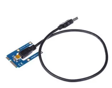 USB 3 0 Mini PCI-E к PCIe PCI Express 1x до 16x расширитель переходник адаптер Удлинительный кабель