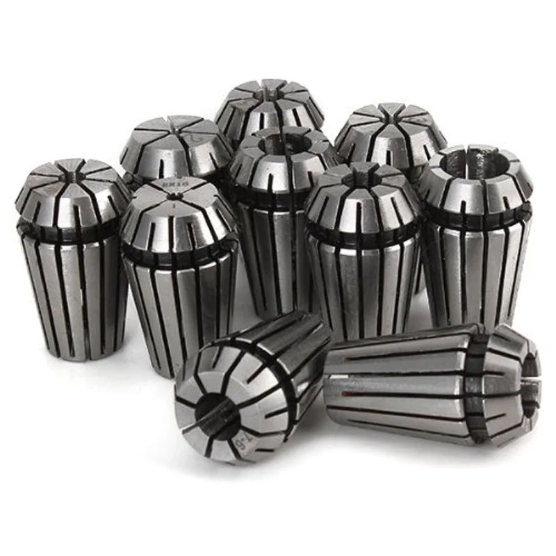 

10pcs Super Precision ER16 Collets Milling cutter bit clamp CNC Chuck Milling Lathe Tool & Workholding 1-10MM HR