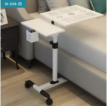 Removable simple lift notebook bed desk land use mobile lazy table bedside computer desk. ethical land use