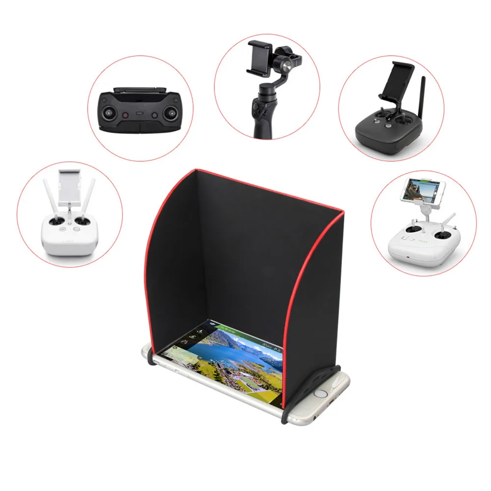 MASiKEN Monitor Солнцезащитная бленда Складная Защитная крышка для DJI Mavic Pro/SPARK/Phantom 3/4