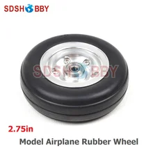 2 75in Rubber Wheel Rubber Tire for Model Aircraft