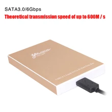 VBNM 2.5″ USB 3.0 Serial Port SATA Metal Mobile External HDD Enclosure Mechanical Solid State Hard Disk Hd Box Support 2TB