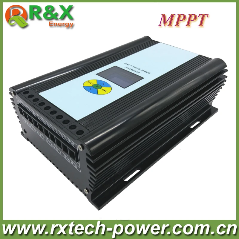 

R&X 600W Wind Solar Hybrid Controller MPPT Charging Mode 12V/24V auto Distinguish off Grid Battery Controller