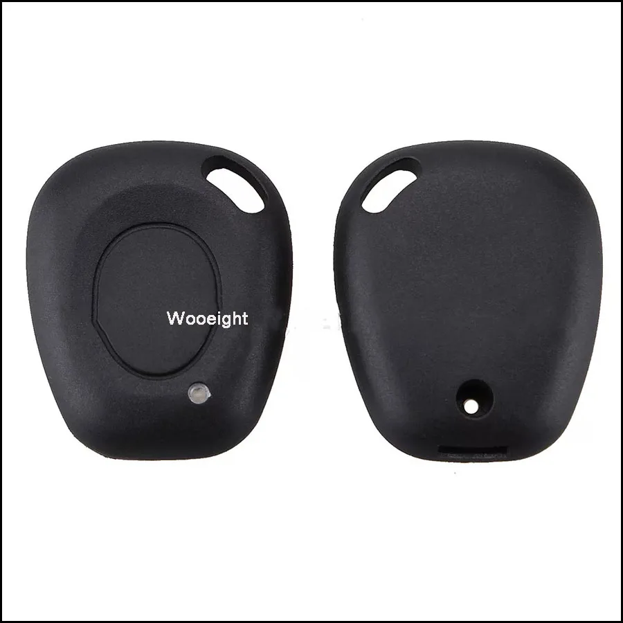 New 1 Button Remote Key Fob Uncut Blade Remote Car Key Shell For  Renault Megan Clio Scenic NO Chip Keyless Entry Fob Case (3)