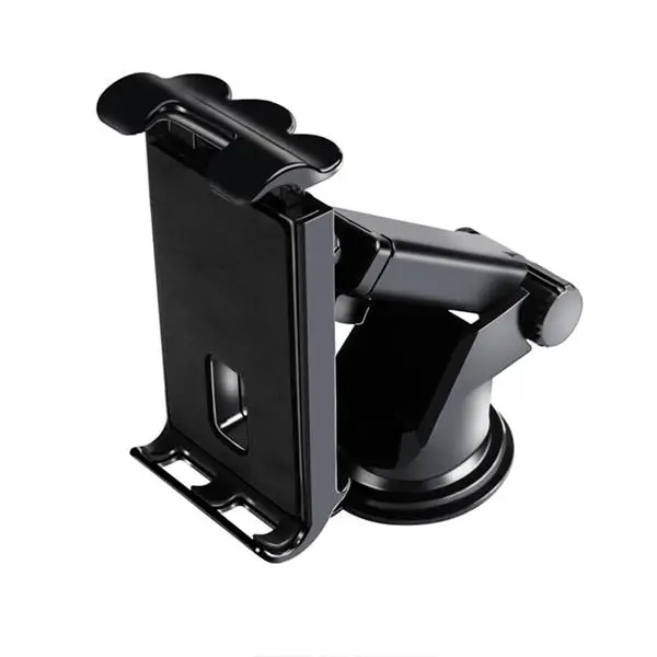 Windshield Dashboard Car Phone Holder 360 Rotatable Extendable Car Phone Holder Tablet Holder Stand Mount Display GPS Support - Цвет: all black