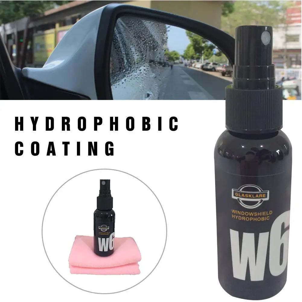 50ml Car Windshield Glass Nano Hydrophobic Coating Waterproof Agent Multifunctional Auto Rearview Mirror Film | Автомобили и