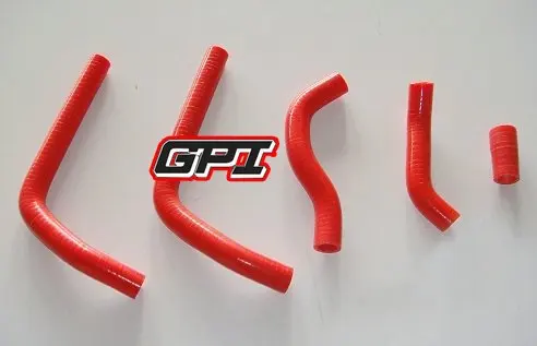 RED for HONDA CR125 CR 125 2005 2006 2007 2008 05 06 07 08 dirt bike motocross silicone radiator hose PIPE |