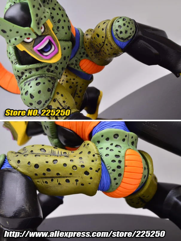 Аниме "Dragon Ball Z" оригинальные Banpresto скульптуры большой Zoukei Tenkaichi Budoukai 5 Vol.5 и 6 рисунок-super Saiyan vegeta и сотовый