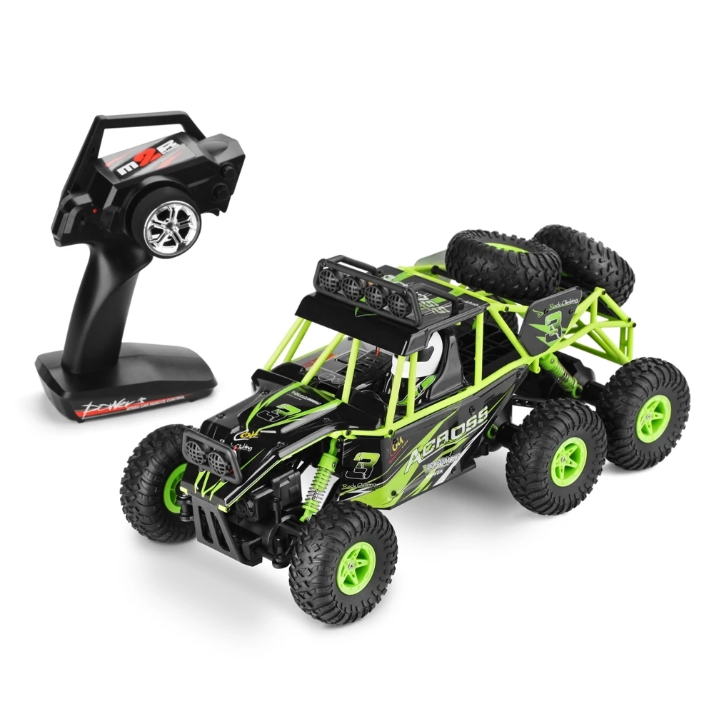 WLtoys 18628 машинка с дистанционным управлением 1/18 2,4G 6WD Электрические игрушечные машинки модель рок внедорожный гусеничный скалолазание RC багги открытый гоночный автомобиль