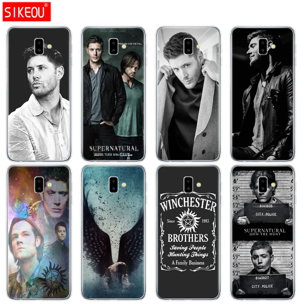 Чехол для Samsung galaxy J2 core J8 j6 j4 PLUS 2018 чехол samsung s10 SE plus сверхъестественный SPN Jensen