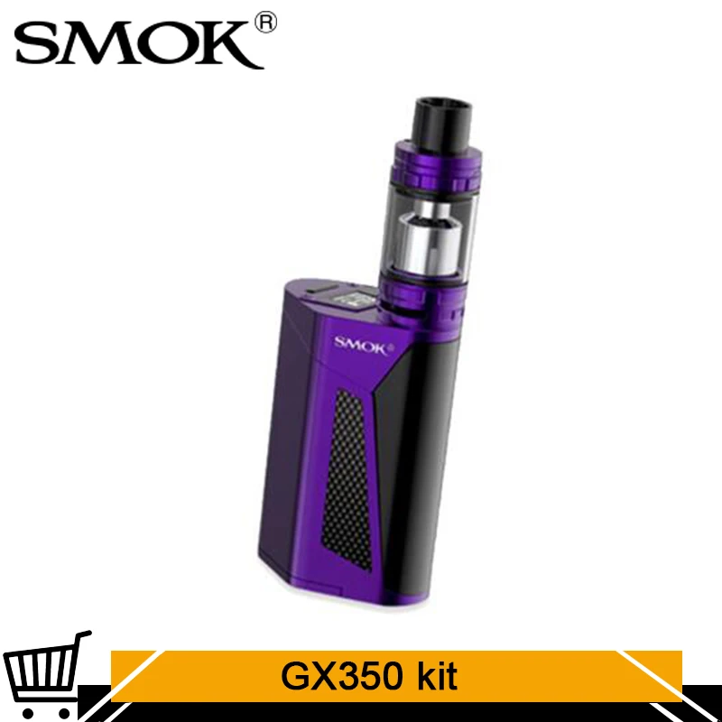 

Original SMOK GX350 Starter Kit with TFV8 Cloud Beast Tank 6ml Atomizer & 350W TC Box MOD G350 vape kit