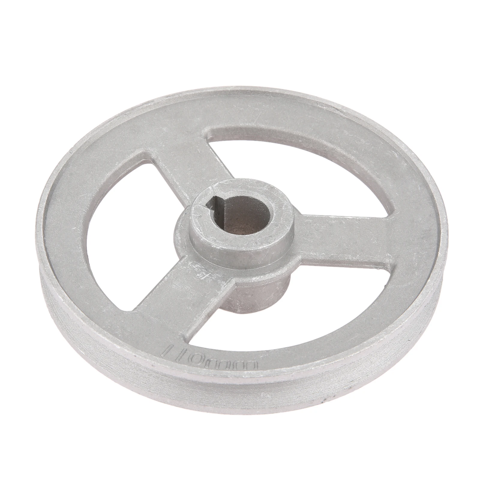 1Pc Aluminum Industrial Sewing Machine Timming Transfer Wheel Pulley Belt Motor Clutch Slow Speed Reducing Multi Size 45mm-120mm - Цвет: 110mm