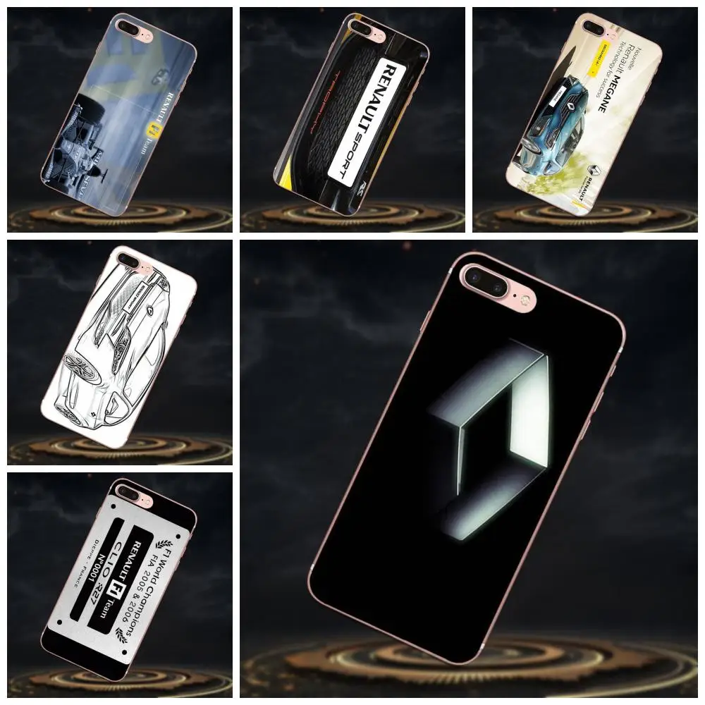 

Rubber Transparent Shell Phone Case For Apple iPhone 4 4S 5 5C 5S SE 6 6S 7 8 Plus X XS Max XR Renault S.ads