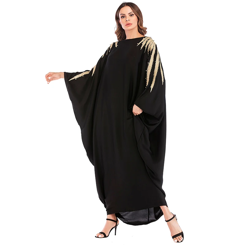 Абая Дубай кафтан арабский ислам Катара ОАЭ жемчуг мусульманский хиджаб платье Оман кафтан джилбаб Абая для женщин турецкая исламская одежда