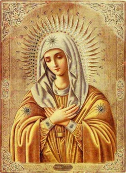 

2017 new DIY crystal mary full Embroidery Icon diamond religion Pharaoh Rhinestones Cross Stitch Kits diamond embroidery
