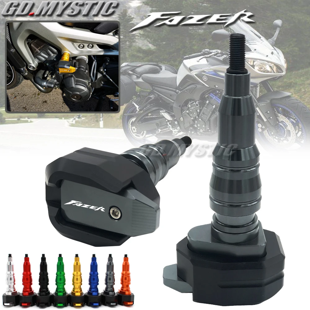 

For Yamaha FZ1 FZ6 FZ600 FZ6R FZ8 Fazer falling protection frame slider fairing guard anti crash pad protector
