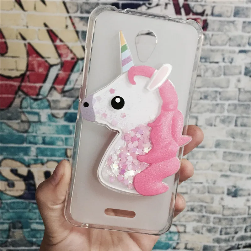 

Luxury TPU Girls Case Coque for Lenovo Vibe B A2016 A1010 A20 A Plus A1010a20 A2016A40 Unicorn Cover Dynamic Quicksand