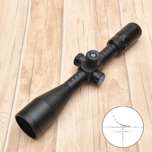 Best price at $205 Cheap Discovery 4-16X50VT3 White Leters Reticle Side Shooting Hunting Riflescope For Airsoft Air Guns