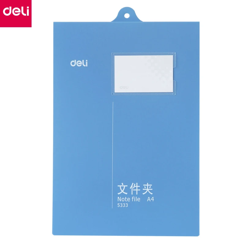 

Deli 1pcs Multi-functional A4 Size Hanging File Folder Document Bag Filling Products Office School Supplies(Blue Color)