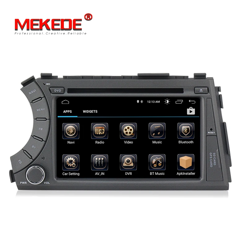 Cheap New arrival! Mekede android 8.1 Car multimedia system car GPS DVD player for Ssangyong Actyon Kyron 2005-2013 navi radio FM 2