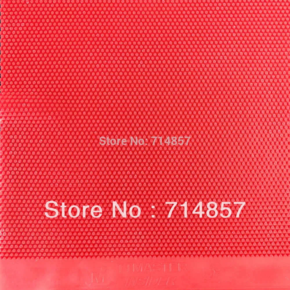 Original TTMASTER Insider red long pips-out table tennis pingpong rubber without sponge top sheet NO ITTF