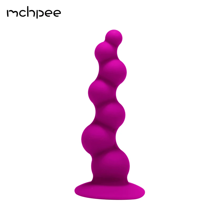 Sex Shop Anal Toys For Women Men Gay Dildo Beads Silicone Large Butt Plug With Suction Cup Adult Products |