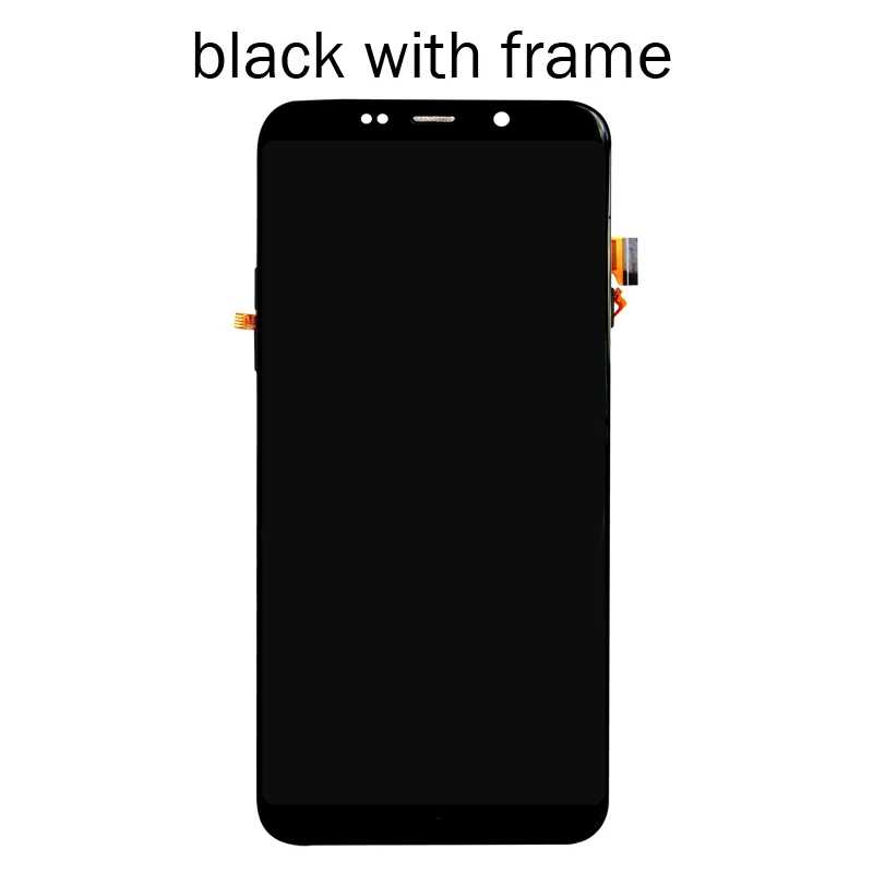 BLUBOO S8 PLUS ЖК-дисплей+ сенсорный экран протестированный ЖК-дигитайзер стеклянная панель Замена для BLUBOO S8 PLUS - Цвет: black with frame