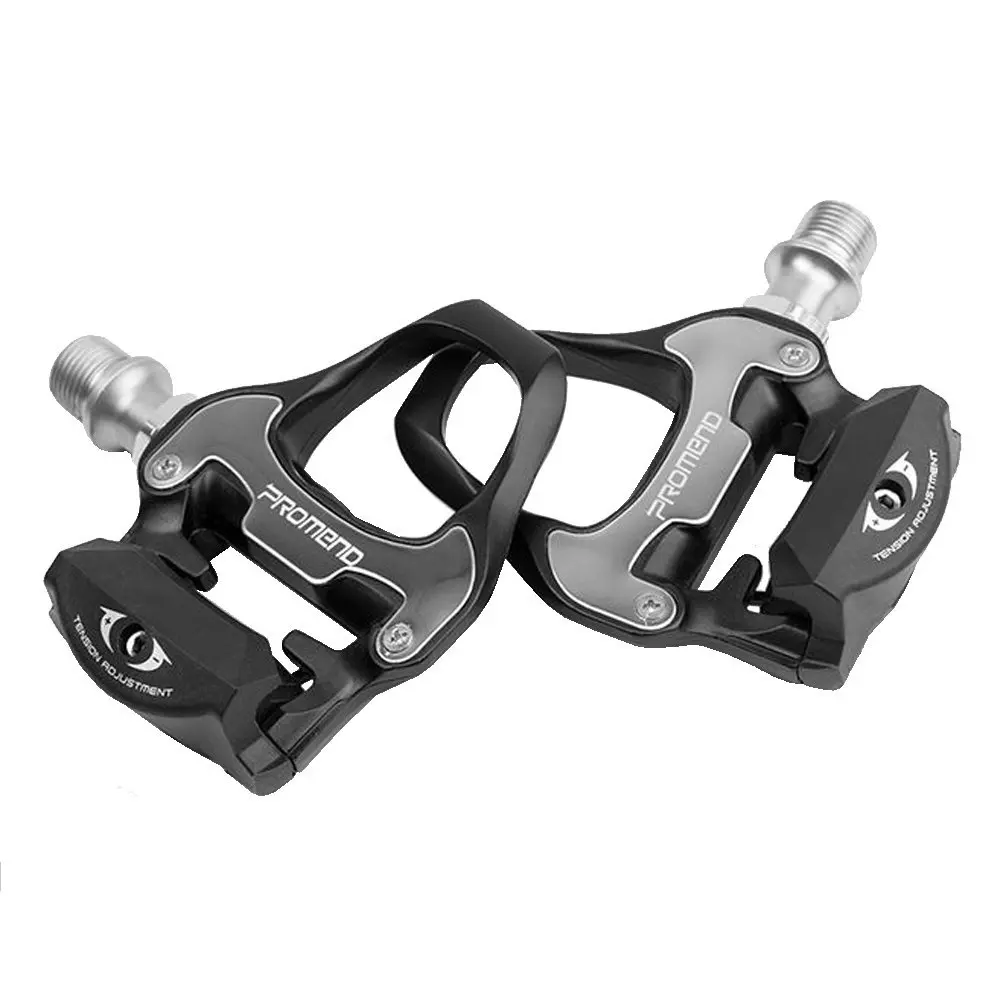 PROMEND PDR97 Tension Adjustable Clipless Pedal With Clents For Road