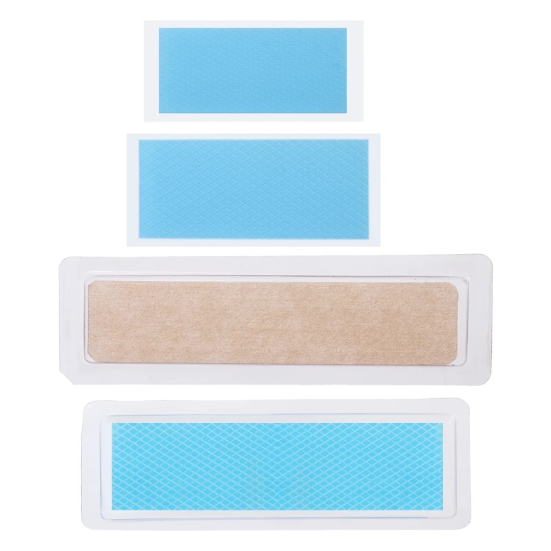 

1pc Transparent Silicone Remove Trauma Burn Scar Sheet Skin Repair Sheet Patch