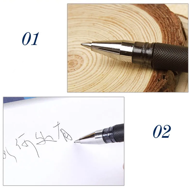 12 шт./лот genkky гелевая ручка baoke канцелярские W6 нейтральной ручка цюань слово офисная техника Тесты специальные ручки 0.5 мм обучения ручка