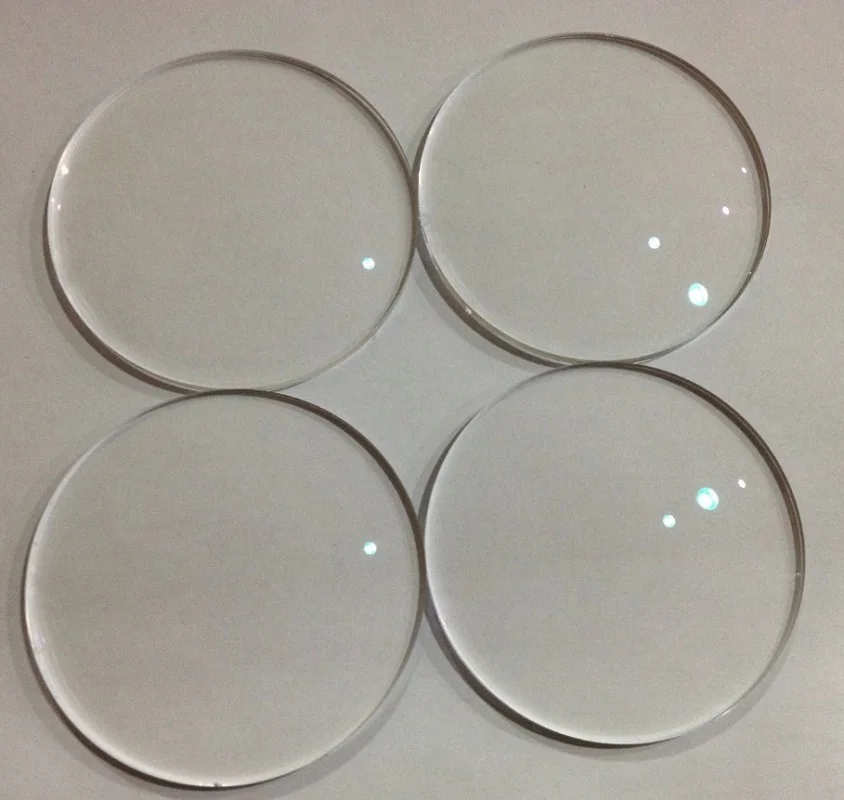 1.61 Aspheric myopia optical prescription lenses resistant coated resin green film eyeglasses colored lenses for eyes glasses
