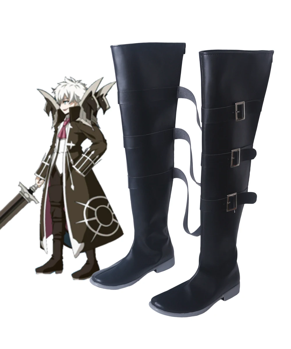 

FGO Charles Henri Sanson Cosplay Fate Grand Order Charles Henri Sanson Cosplay Boots Black Shoes Custom Made