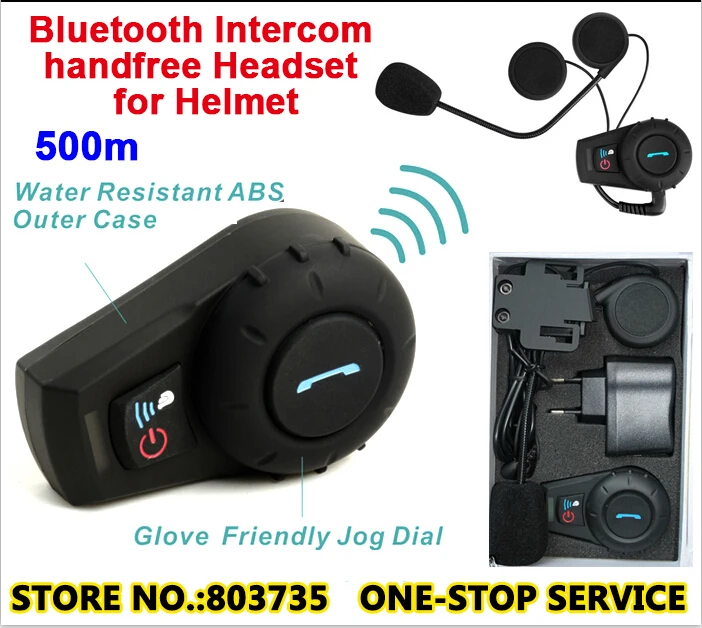 2016 FM Radio Bluetooth Headset Motorcycle Helmet 800m