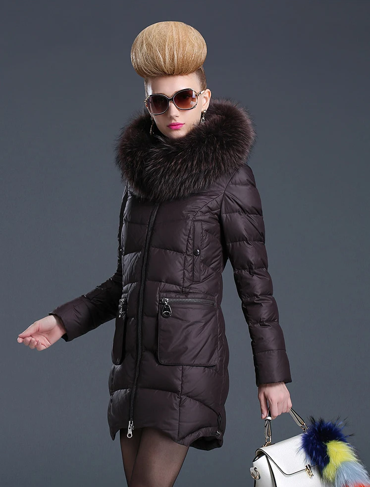 European Winter font b Jacket b font font b Women b font Winter Down font b
