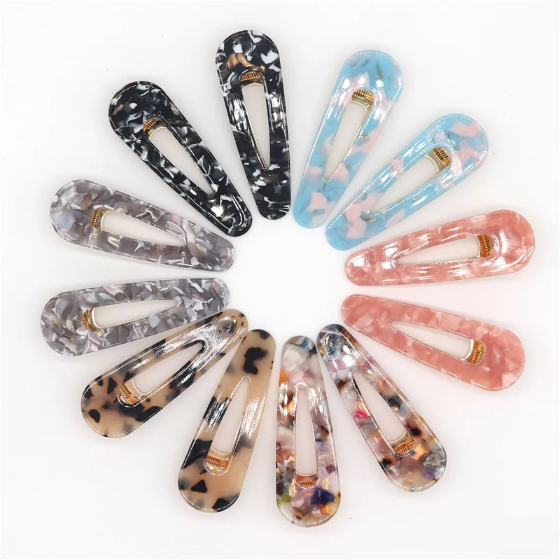 

2pcs/Set Women Girls Vintage Leopard Hair Pin Side Hair Clip Comb Duckbill Hairgrips Barrette Hairband Hair Styling Accessories