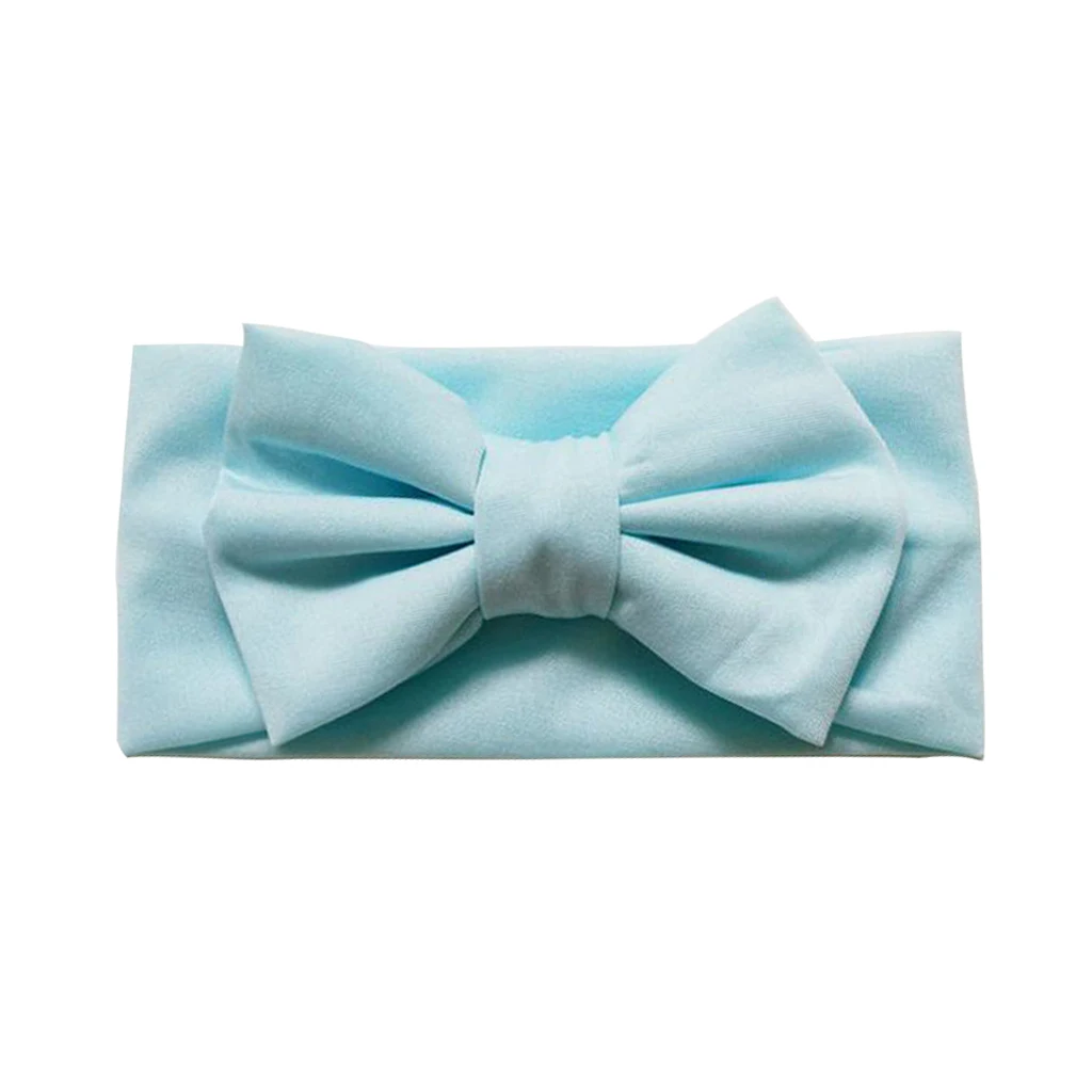 1Pc Cute Headwear Vintage Bowknot Stretch Hairband for Baby Infant Children Kids Girls Beach Party Photo Prop Fashion Acc