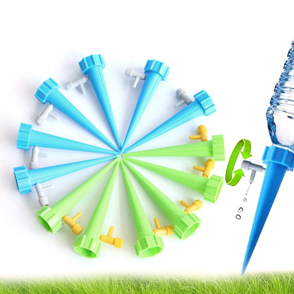 

2019 1PC Useful Self Watering Adjustable Stakes System Vacation Plant Waterer Self Automatic Watering Spikes Irrigation System