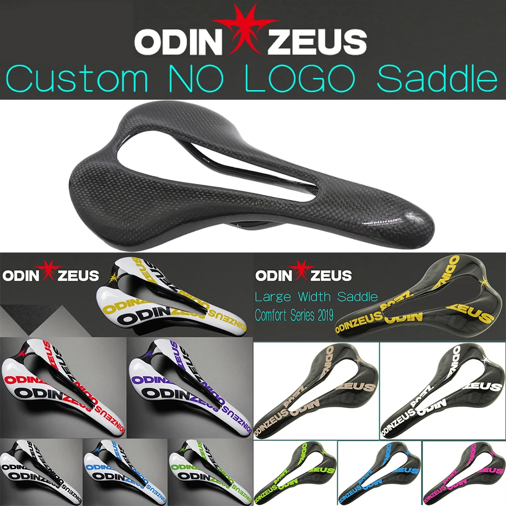 

OdinZeus Custom NO LOGO/Colorful Top-level Mountain Bike Comfortable Widened Saddle/Road/MTB Carbon Bicycle Carbon Saddle Seat