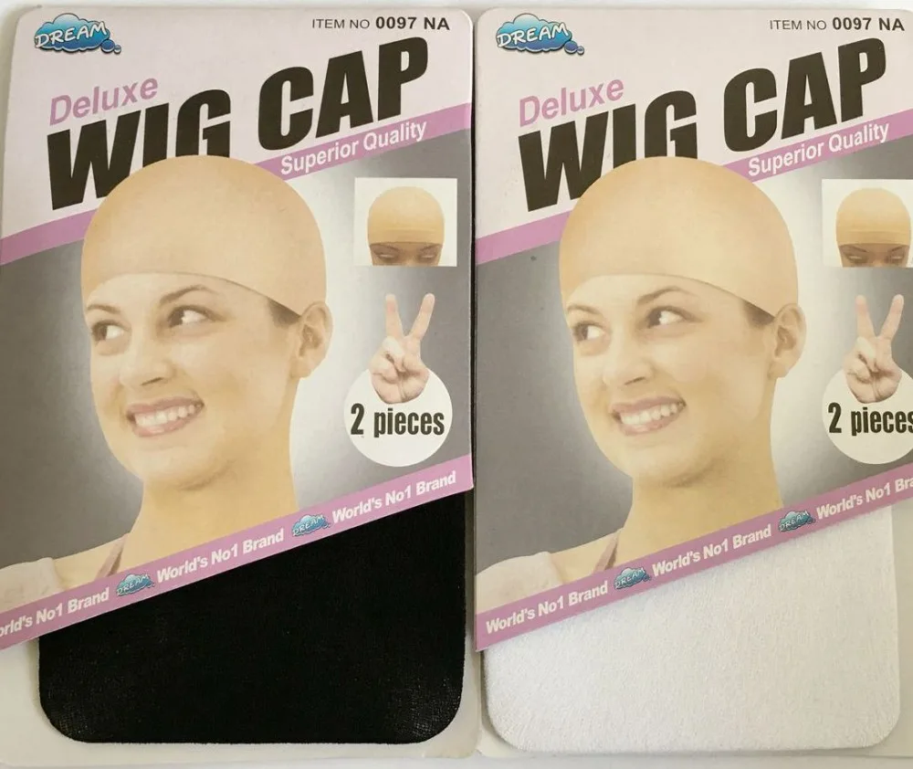 20 pieces Beige Wig Cap Polyester Hairnet Hair Mesh Wig Weaving Cap Stretchable Elastic Hair Net 2 Pieces/PACK 5 color