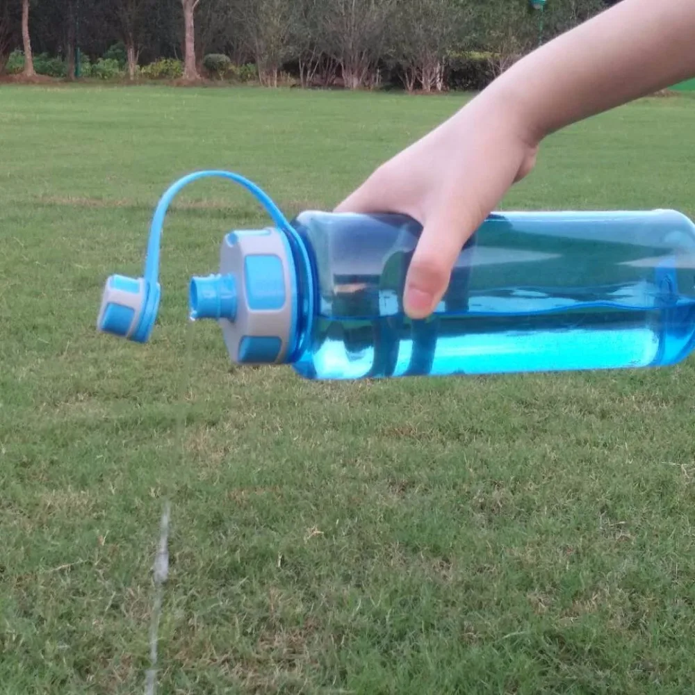 BPA бесплатно 1000 мл/1500 мл/2000 мл пластиковые бутылки для воды портативный фитнес спортивные бутылки для воды питьевой для бутылки