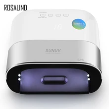 Розалинд SUN3W Сушилка для ногтей Sm Книги по искусству 48 Вт УФ светодиодный светильник с 10 s/30 s/60 s /двойной Мощность Кнопка ногтей гель маникюр Лечение ногтей Книги по искусству машины