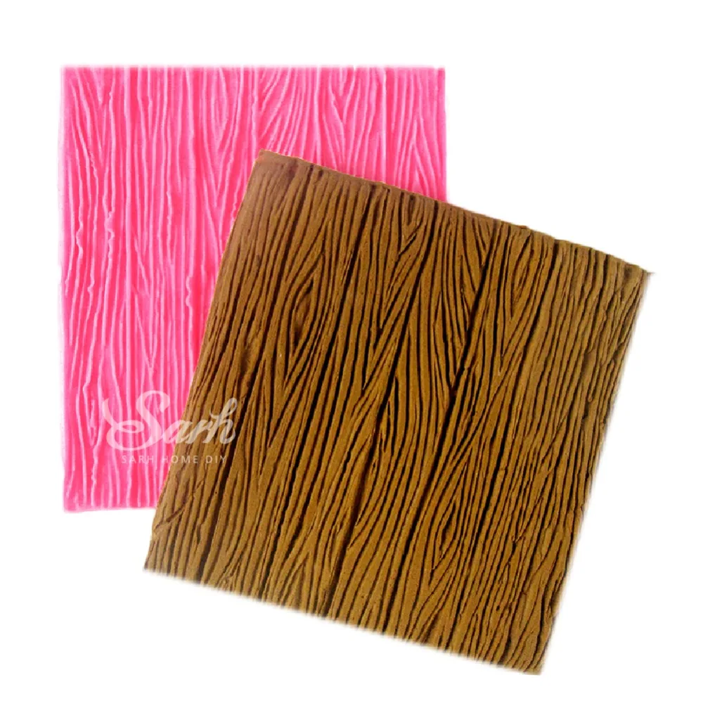 

M1078 Tree Bark Line Texture Stripe Fondant Cake Mold Food Grade Silicone Cake Mold for Kitchen Baking Decoration and Tool