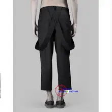 27-44 мужской прилив индивидуальные рабочие брюки мужские прямые брюки Повседневный западный стиль брюки костюм брюки комбинезоны