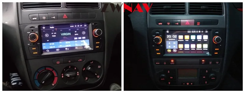 Discount Android 8.1 Car DVD player Stereo head unit For Fiat Grande Punto Linea 2007 2008 2009 2010 2011 2012 Auto radio GPS Navigation 8