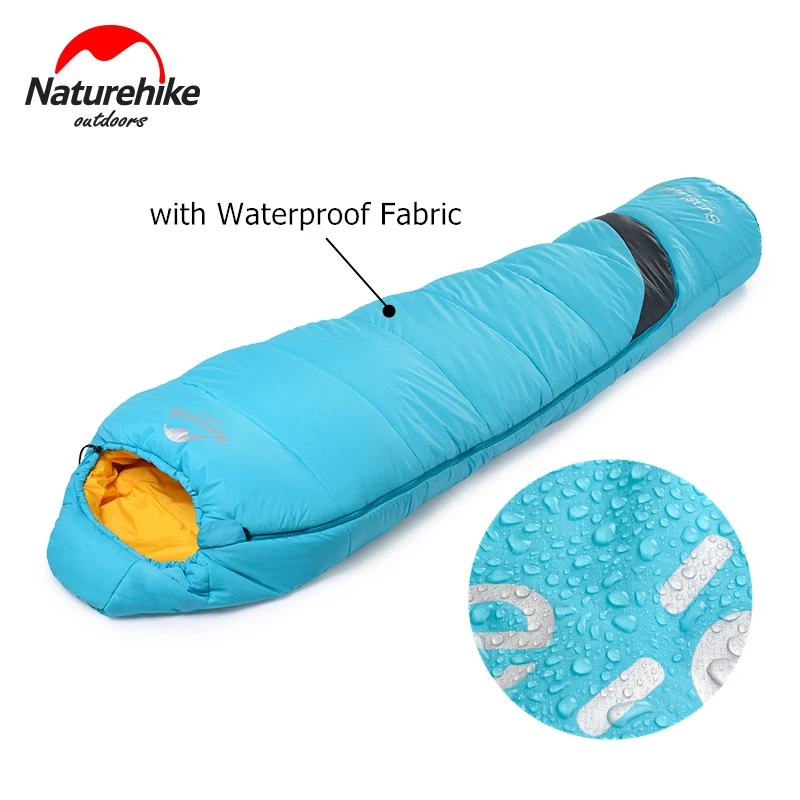 Naturehike في خفيفة الوزن واحدة الشتاء القطن الاتفاق التخييم كيس النوم للماء الباردة الطقس السميكة والمشي كيس نوم مومياء Naturehike في خفيفة الوزن واحدة الشتاء القطن الاتفاق التخييم كيس النوم للماء الباردة الطقس السميكة والمشي كيس نوم مومياء