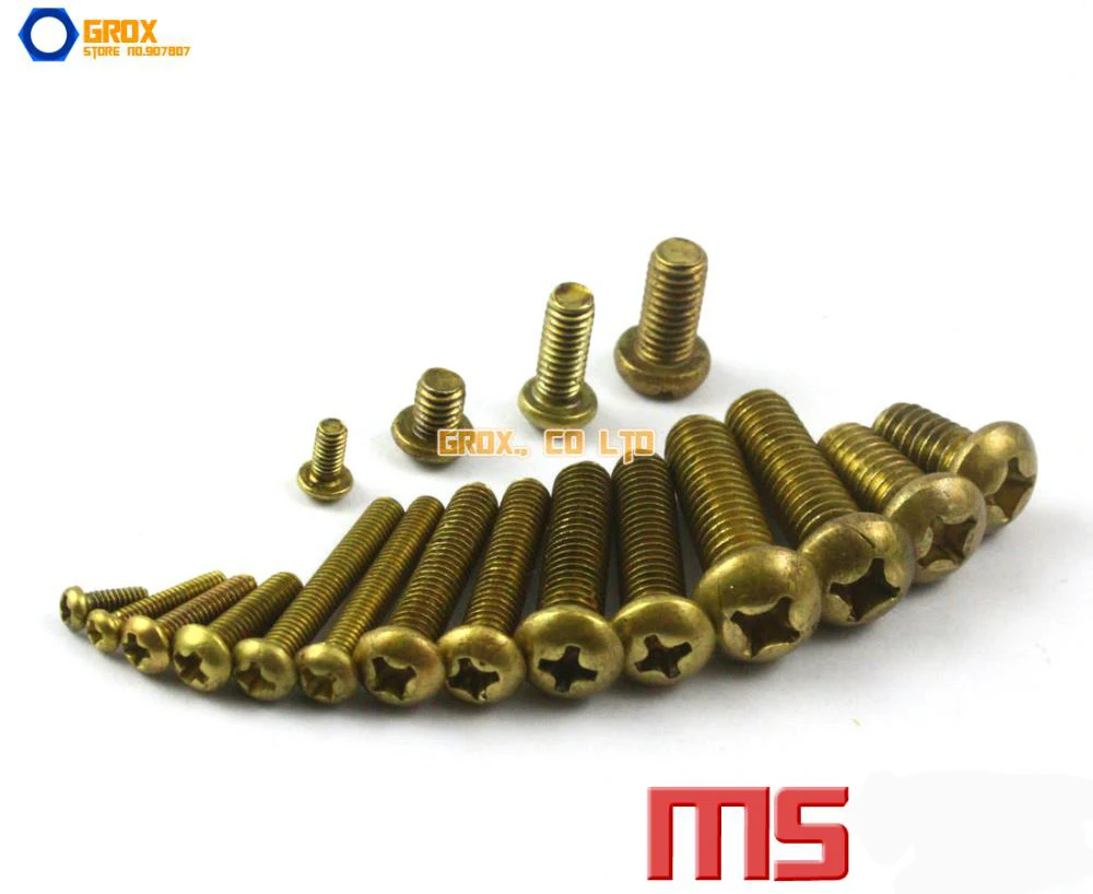 M5 латунный болт для головки сковороды|pan head machine screw|machine screwsscrew screw |