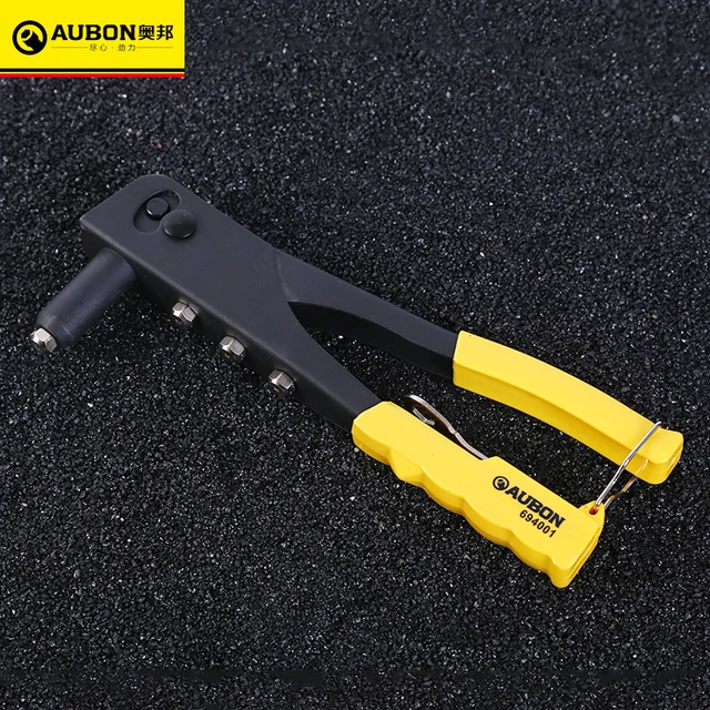 Rivet Tool Riveter Gun Blind Rivets 2.4mm/ 3.2mm/ 4.0mm/ 4.8mm Repair Tools Kit Handheld Tool Set for Metal Woodworking