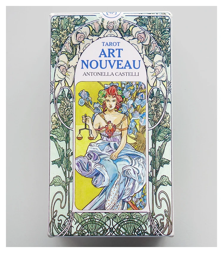 100% английский для новой версии tarot Art Nouveau карты настольная игра Таро карты