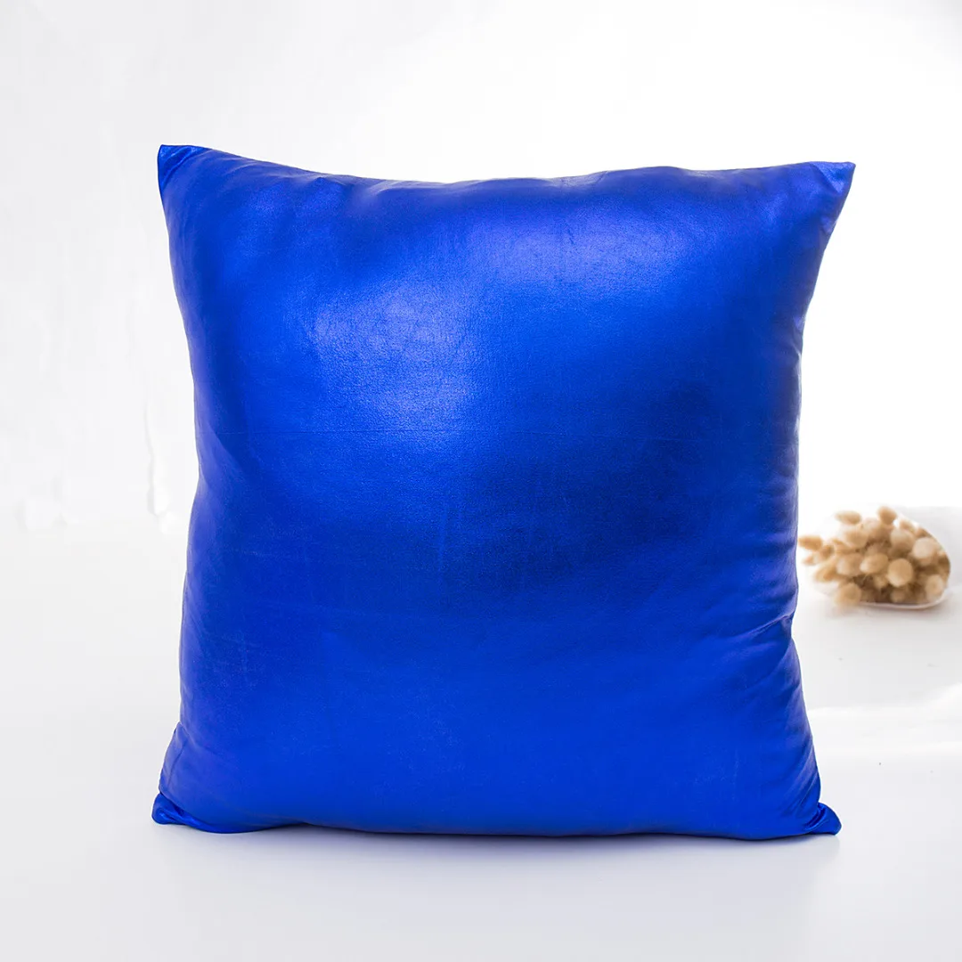 Shining Throw Pillow Case Square Pillow Cover Solid Pillowcase for Home sofa Christmas Party Decoration Cushion Cover 45x45cm